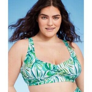 NWT Shade & Shore Underwire Bralette Bikini Top